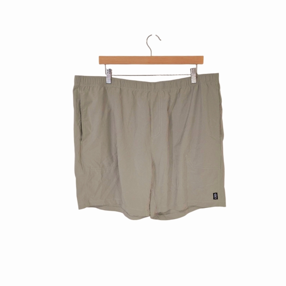 Rhone Essentials 7" Shorts Light Khaki Tan Men's XXL Activewear Outdoor - Picture 1 of 11